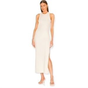 Weekend Stories Marishka Rib Midi Dress